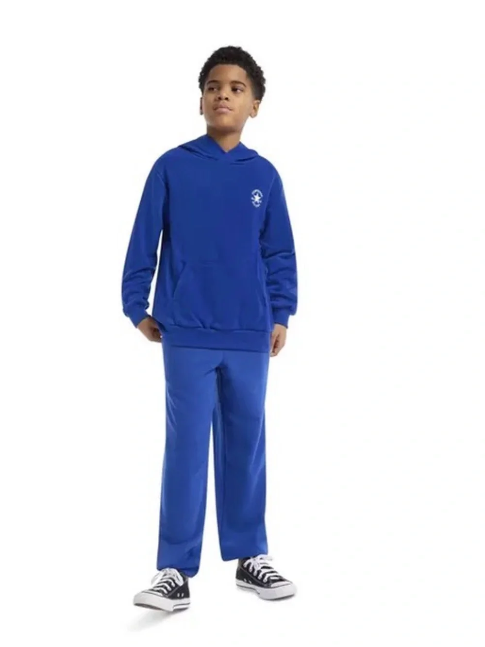 Converse Royal Blue Unisex Chuck Taylor French Terry Hooded Sweatshirt, Med.NWT